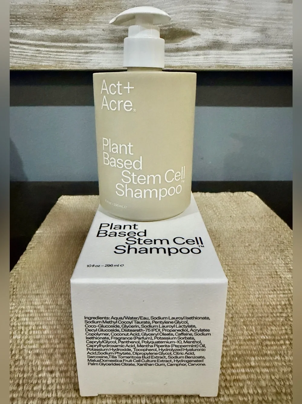 Act + Acre Plant Based Stem Cell Shampoo – 10 fl oz | NEW